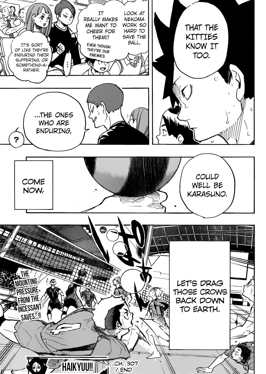 Haikyuu!!, Chapter 307 image 19